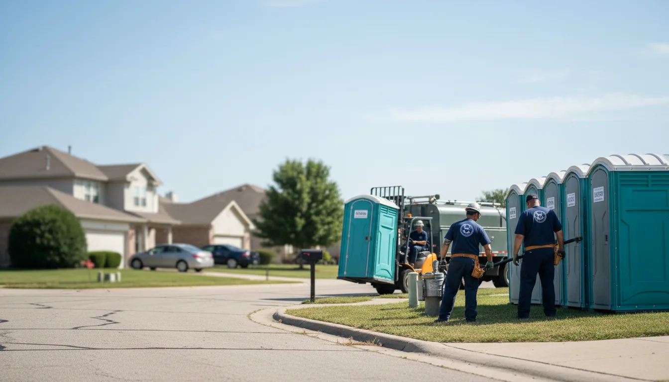 Porta Potty Rental in Hustler, WI near me